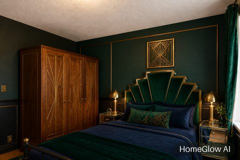 Art deco Bedroom redesign