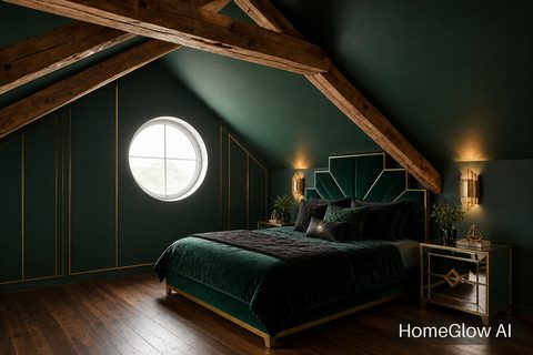 Art deco Bedroom redesign