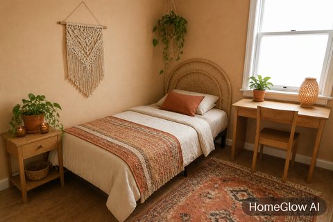Boho Bedroom redesign