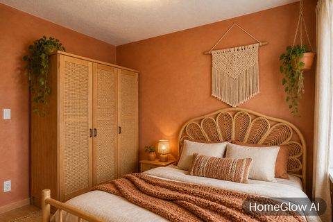 Boho Bedroom redesign