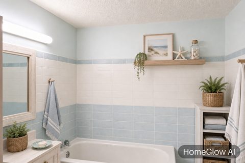 Coastal Bathroom redesign