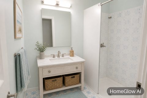 Coastal Bathroom redesign