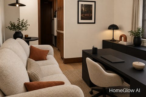 Contemporary Home Office redesign