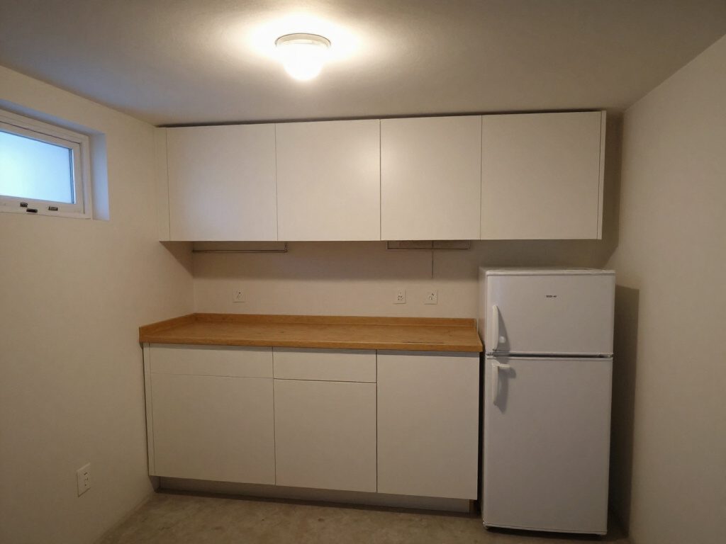 A real kitchen, before HomeGlow's Farmhouse redesign