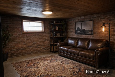 Industrial Living Room redesign