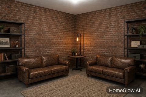 Industrial Living Room redesign