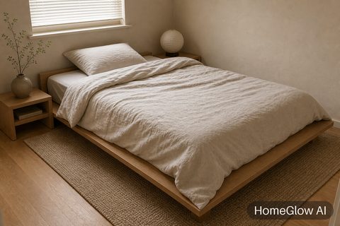 Japandi Bedroom redesign