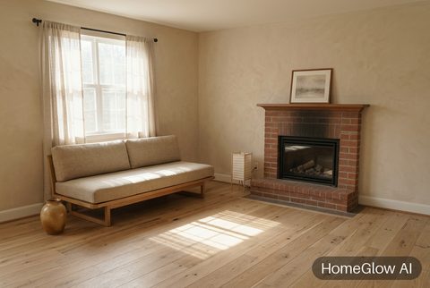Japandi Living Room redesign
