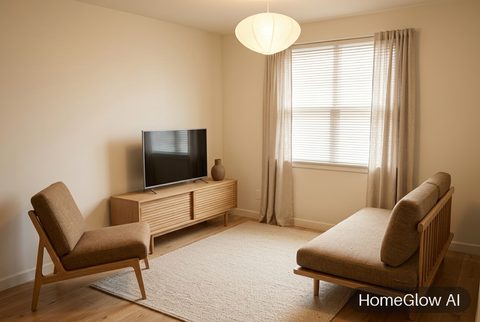Japandi Living Room redesign