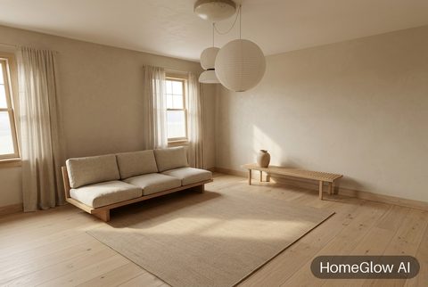 Japandi Living Room redesign