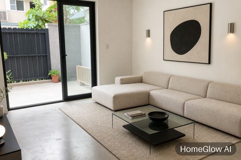 Minimal Living Room redesign
