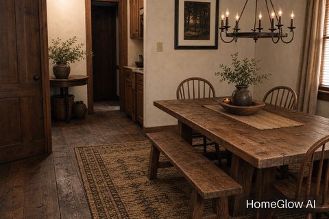 Rustic Dining Room redesign