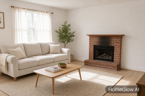 Scandinavian Living Room redesign