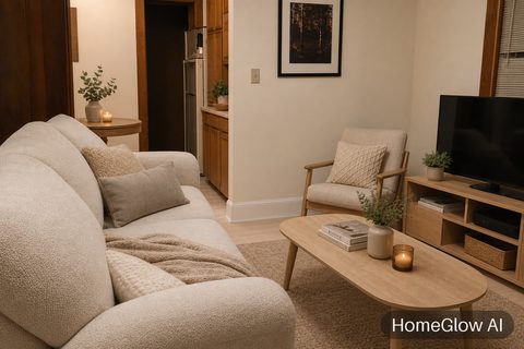 Scandinavian Living Room redesign